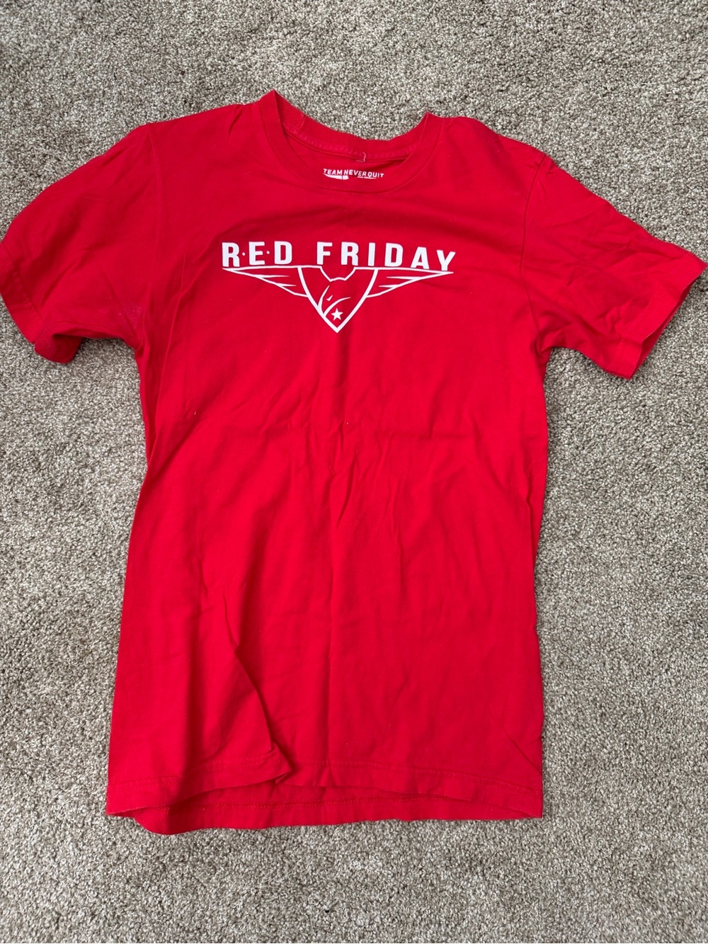 Red Friday Short Sleeve Tee - Red